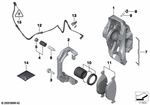 34111163435 - Brakes: Dust Cap for BMW Image