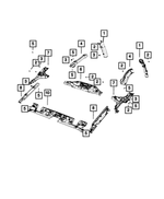 7JZ09TX7AA - Body Sheet Metal Except Doors: Windshield Molding for Jeep: Wrangler Image