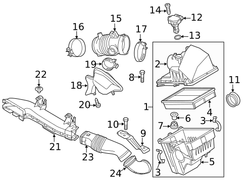 Air Intake for 2014 Mazda 5 #0