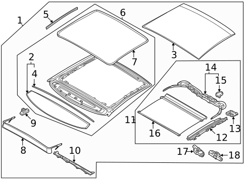 Sunroof for 2022 Kia EV6 #0