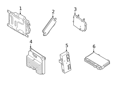 Electrical Components for 2025 BMW X5 #10