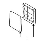 4L08982771GK - Body: Rear Cover for Audi Image