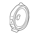 963201F501 - Body: Front Dr Speaker for Kia: Spectra, Spectra5, Sportage Image
