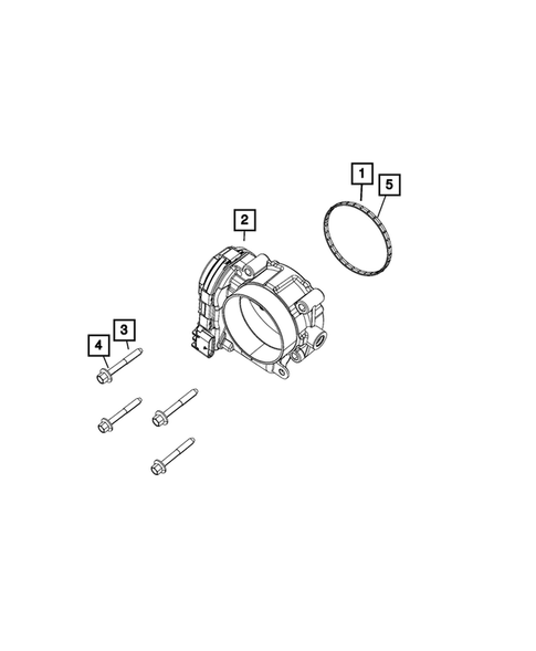 Throttle Body for 2023 Jeep Wrangler #2