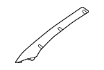 RC24TL2AG - Body: Windshield Pillar Trim for Mopar Image