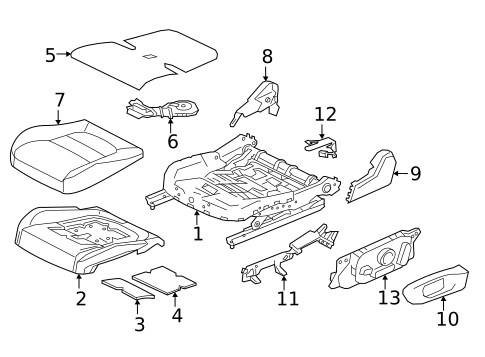 Power Seats for 2017 Jaguar XE #0