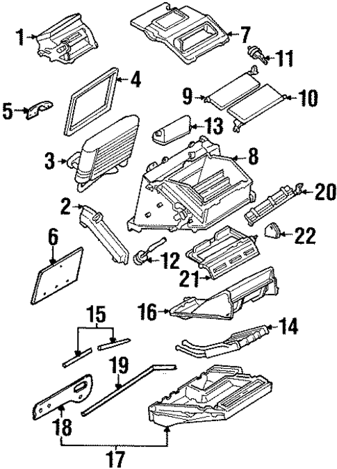 Condenser, Compressor & Lines for 1997 Oldsmobile Cutlass #1