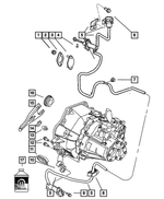 4668671AA - Clutch: Master Cylinder Gasket for Mopar Image