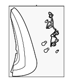 92401K0510 - Electrical: Tail Lamp Assembly for Kia: Soul Image