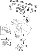 LB826439XA - : Cup Holder for Mazda: MPV Image