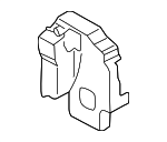 7L0837090B - Body: Lock Cover for Volkswagen: Touareg Image