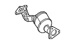 19420295 - : Warm Up Three-Way Catalytic Converter with Exhaust Pipe for Chevrolet: Colorado | GMC: Canyon Image