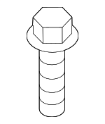 PAF008128 - Suspension: Pump Mount Bolt for Porsche: 718 Boxster, 718 Cayman, 718 Spyder, 911 Image