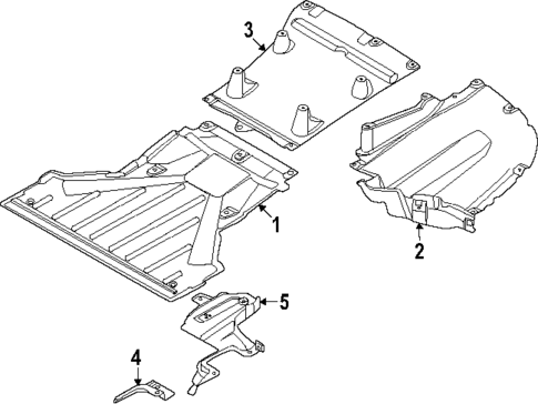 Splash Shields for 2024 BMW i5 #1