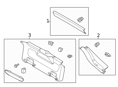 Interior Trim for 2017 Ford Focus #0