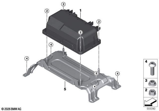 61278857381 - : Safety Box High-Voltage Battery for BMW-Motorrad Image