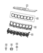 6XN56RXFAA - Exterior Ornamentation: Radiator Grille for Jeep: Compass Image