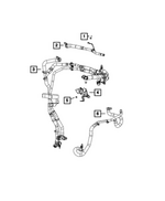 68412170AC - : Heater Supply And Return Hose for Mopar Image