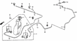 76821SE4A02 - Electrical/Exhaust/Heater/Fuel: GROMMET, WASHER TUBE (DENSO) for Honda Image