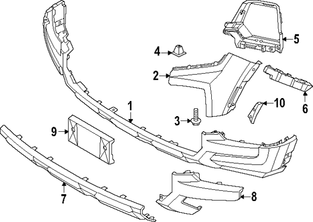 86560K5500CA - : Bumper Cover for Hyundai Image
