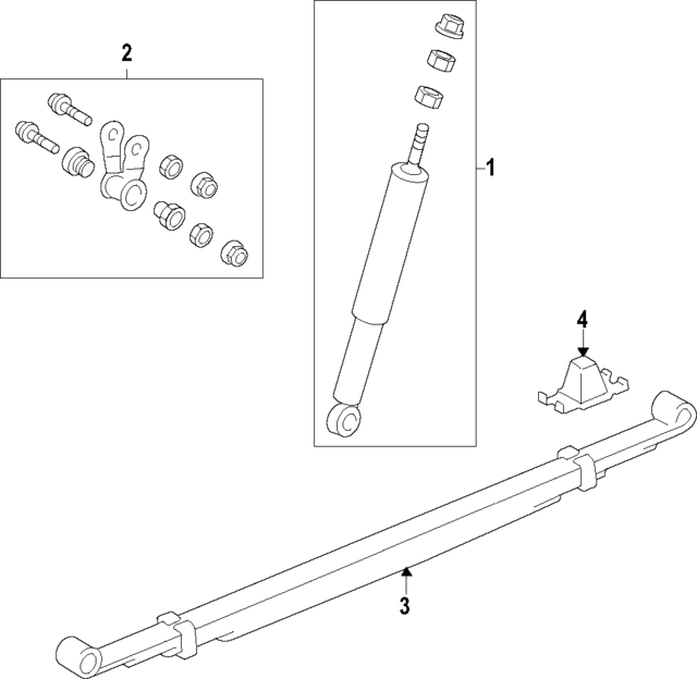 4821004852 - : Leaf Spring for Toyota Image