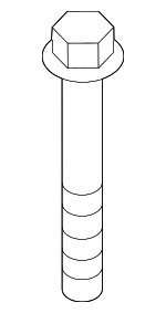 33506779488 - Suspension: Strut Bolt for BMW: 525i, 525xi, 528i, 528i xDrive, 528xi, 530i, 530xi, 535i, 535i GT, 535i GT xDrive, 535i xDrive, 535xi, 540i, 545i, 550i, 550i GT, 550i GT xDrive, 645Ci, 650i, 745i, 745Li, 750i, 750Li, 760i, 760Li, Alpina B7, M5, M6, M6 Gran Coupe, M8, M8 Gran Coupe Image
