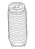 33537856908 - Suspension: Upper Spring Insulator for BMW: M5, M8, M8 Gran Coupe Image