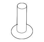 1249305207B - Body: Bumper Cover Screw for Kia: Borrego, Carnival, Forte Koup, Optima, Rio, Rio5, Rondo, Sedona, Sorento, Soul EV, Spectra, Spectra5, Sportage Image