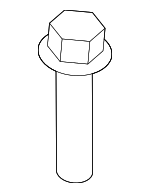 1125306166B - Body: Bumper Cover Bolt for Kia: Amanti, Forte, Forte Koup, K900, Optima, Sedona, Sorento, Spectra, Spectra5, Stinger Image