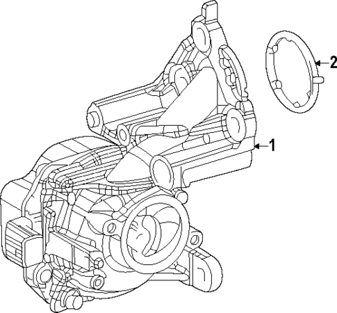 Water Pump for 2023 Toyota Corolla Cross #1