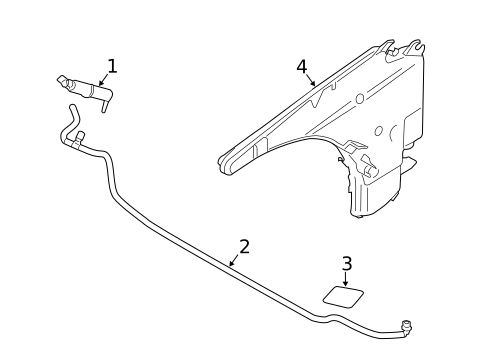 Washer Components for 2013 BMW X1 #0