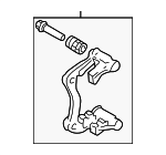 1J0615426A - Brakes: Carrier for Volkswagen Image