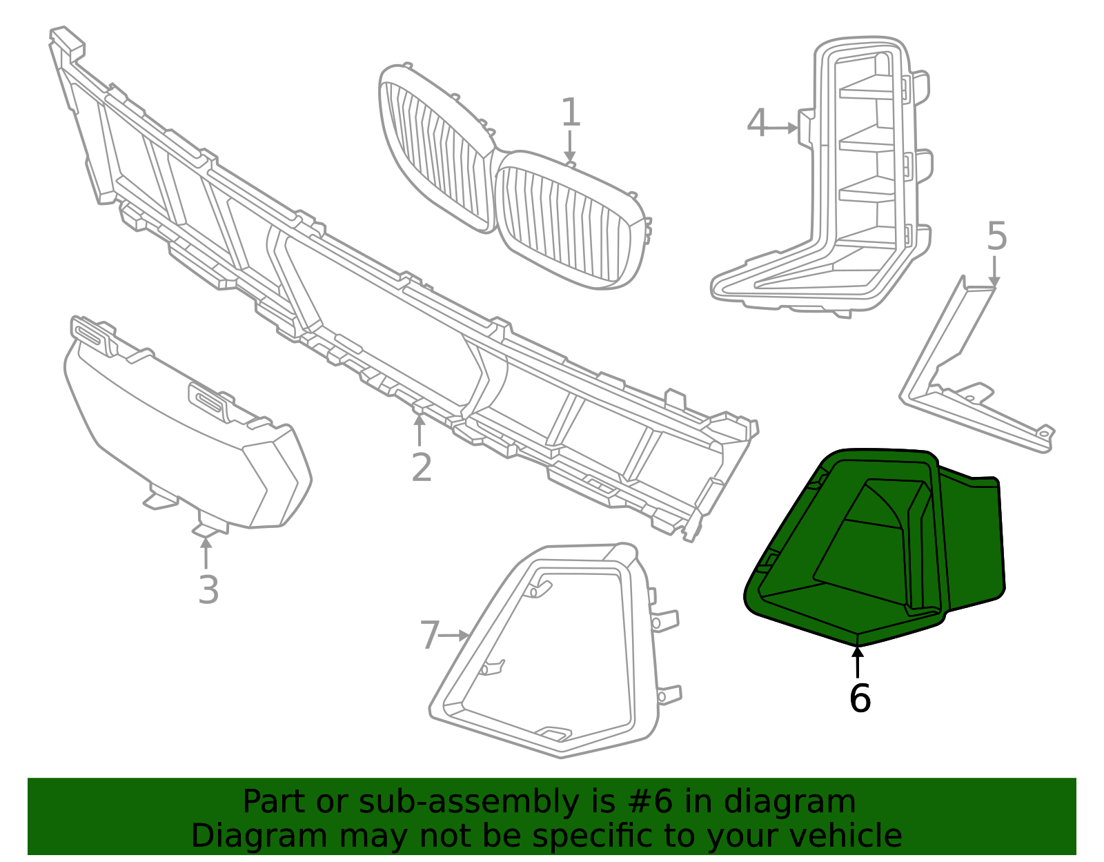 51-11-8-086-039 - High-Quality Outer Cover for 2024-2025 BMW X5 ...