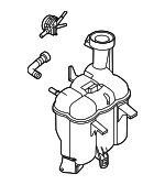 992121402B - Belts &amp; Cooling: Engine Coolant Reservoir for Porsche Image