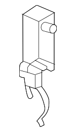 992121521 - Belts &amp; Cooling: Engine Coolant Overflow Hose Bracket for Porsche Image