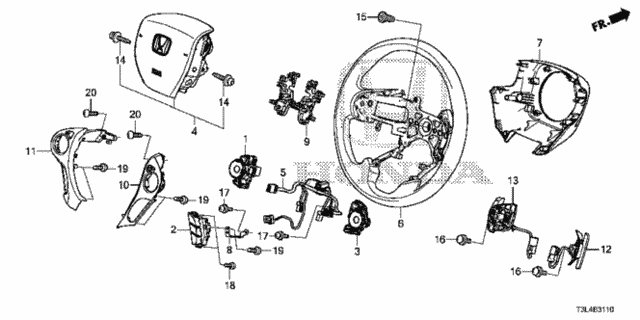 Steering Wheel for 2016 Honda Accord #0