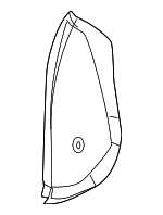 YV94XDVAA - Body: End Cap for Chrysler: Crossfire Image