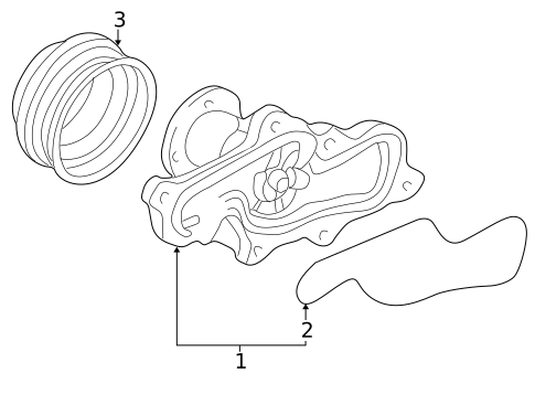 Water Pump for 1999 Mazda Millenia #0