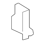 1K0864125 - Body: Mount Bracket Spring for Volkswagen Image