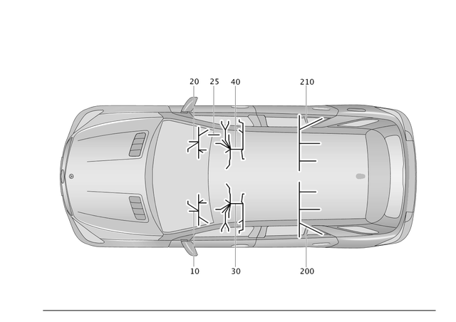 1664400108 - Electrical System: Electrical Wiring Harness for Mercedes-Benz: GL350, GL450, GL550, GL63 AMG, GLE300d, GLE350, GLE400, GLE63 AMG, GLS350d, GLS450, GLS550, GLS63 AMG, ML250, ML350, ML400, ML550, ML63 AMG Image image