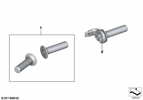 Motorcycle Handlebars for 2008 BMW-Motorrad G 450 X #1
