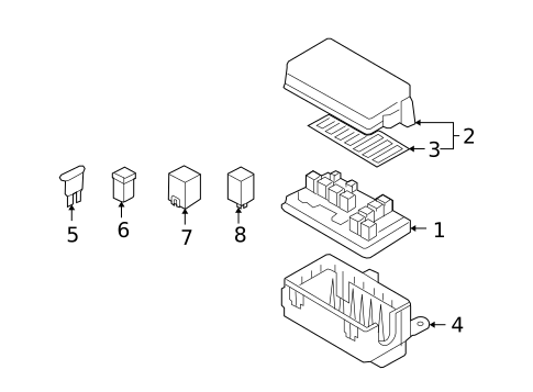 Fuse & Relay for 2014 Chevrolet Camaro #0
