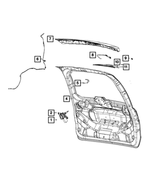 5182212AA - Electrical: Liftgate Washer Hose for Mopar Image