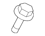 90105A0088 - Body: Seat Belt Lap And Shoulder Belt Bolt for Toyota Image