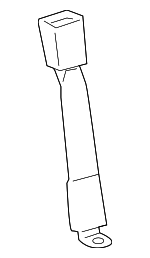 7338048091B0 - Electrical: Center Buckle for Toyota: Highlander Image