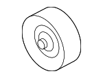 C2D21157 - Cooling System: Idler Pulley for Jaguar Image