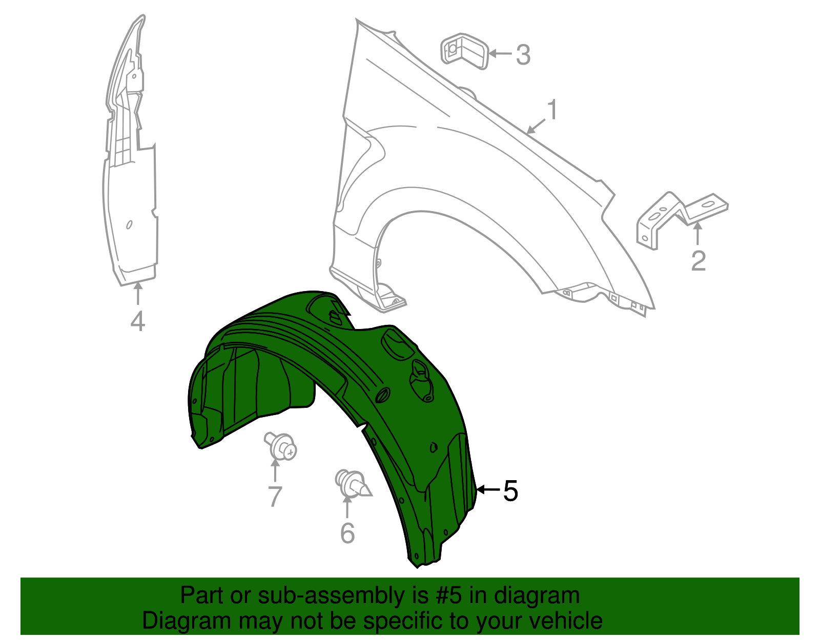 New Bumper Bracket For 2008-2011 Ford Focus Front Driver Aaa Indicado