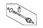 495A1GI000 - Suspension: Outer Joint for Hyundai Image