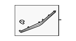 GN1Z5824140KB - : Insert Strip - Passenger Side (RH) for Ford: EcoSport Image