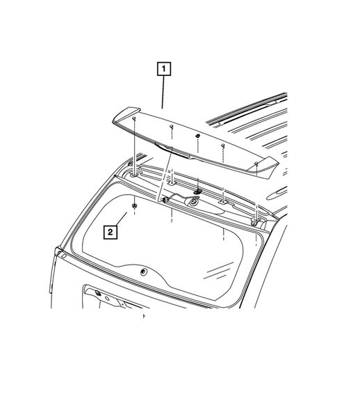 Moldings and Ornamentation for 2012 Jeep Compass #1